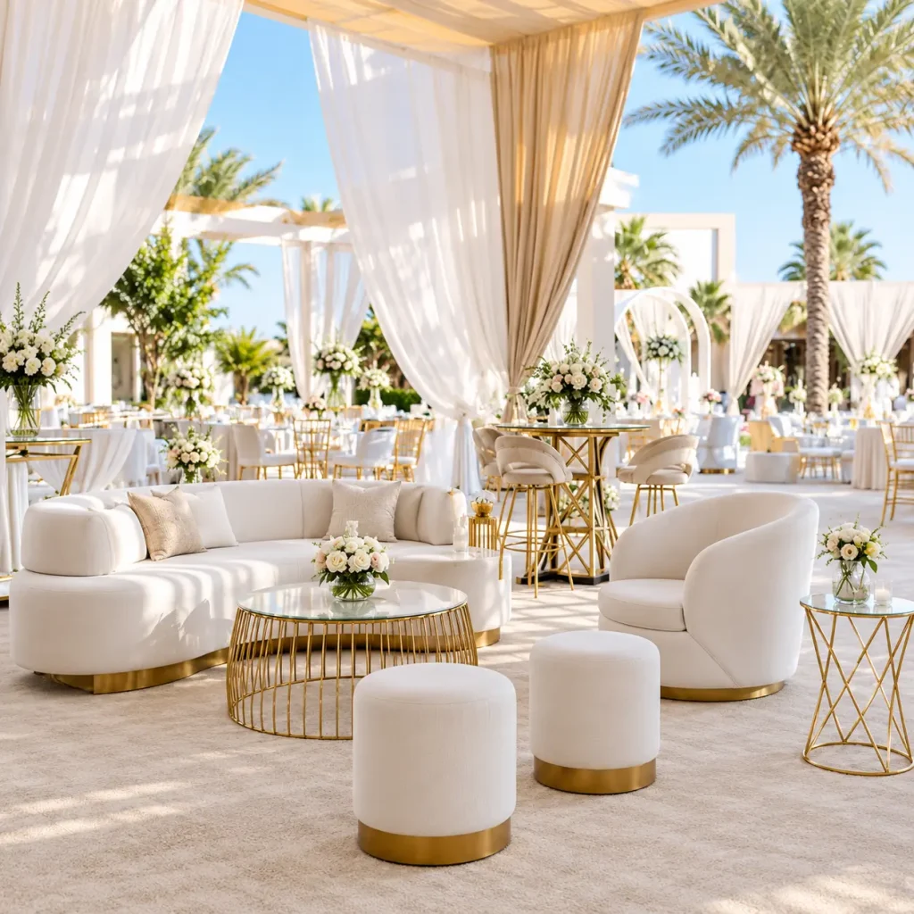 Event Furniture for Rental Dubai
