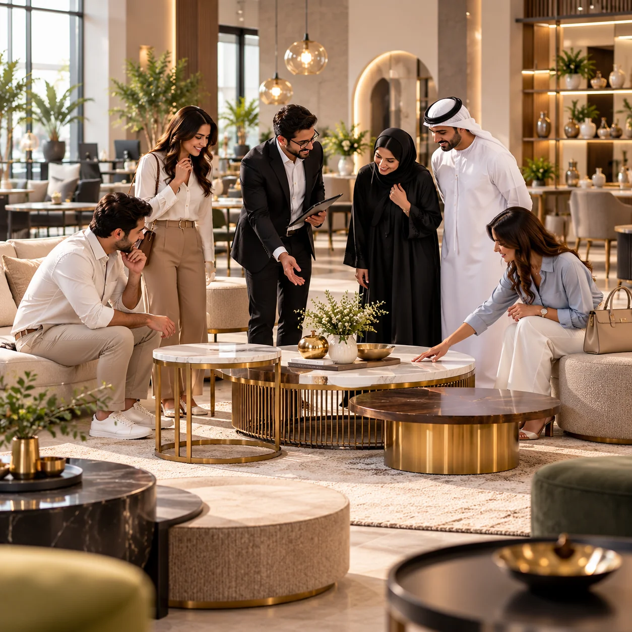 Designer Coffee Table Rental Dubai