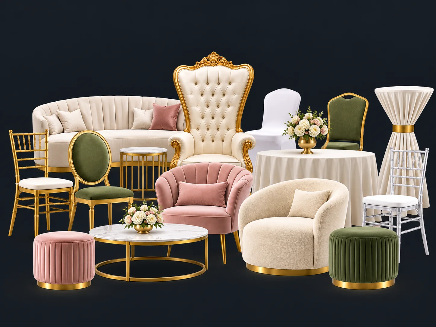 Event Furniture for Rental Dubai